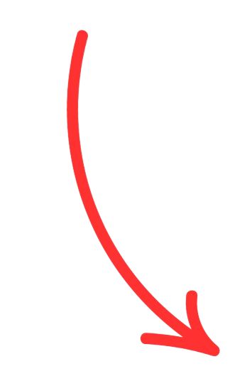 Flecha curva apuntando a conversión